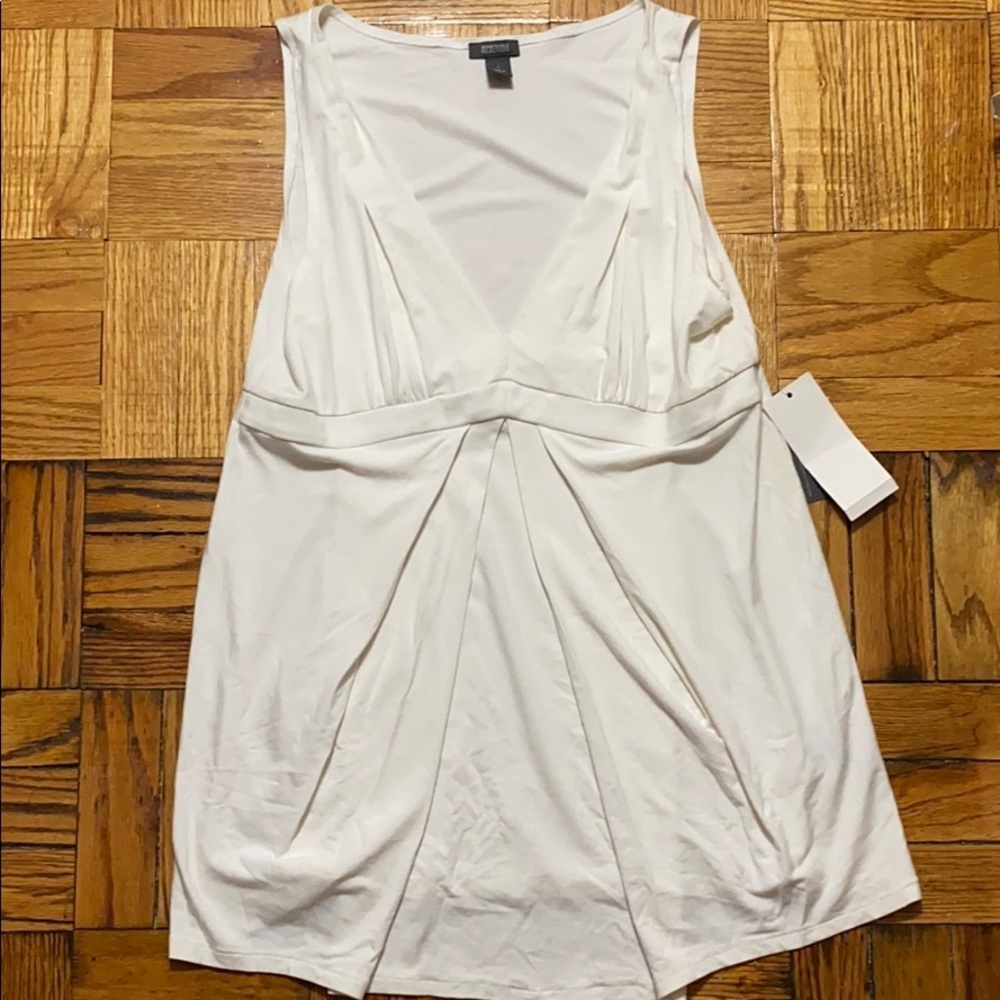 NWT Kenneth Cole white long top size: L